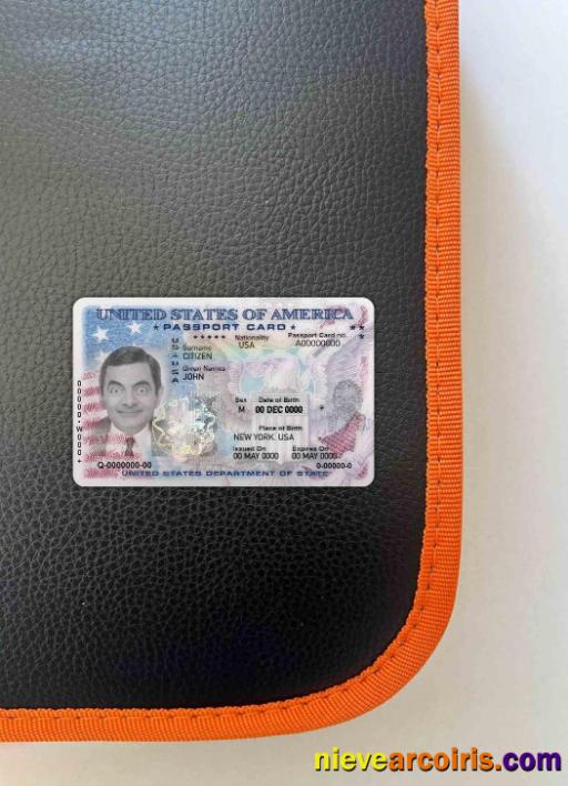USA passport ID card, version 2 photolook